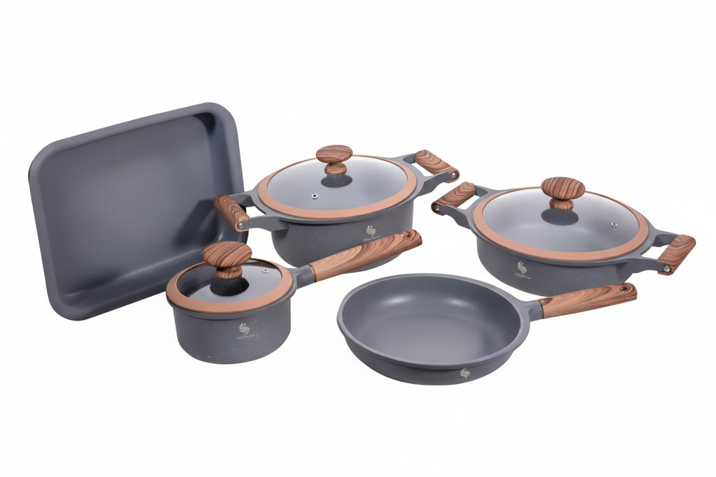 Bateria de cocina en piedra