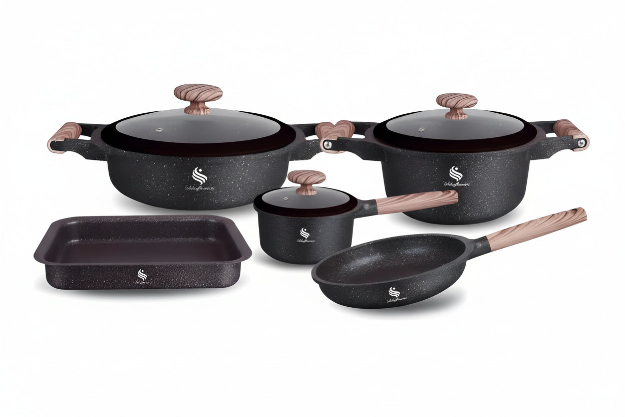 Bateria de cocina en piedra